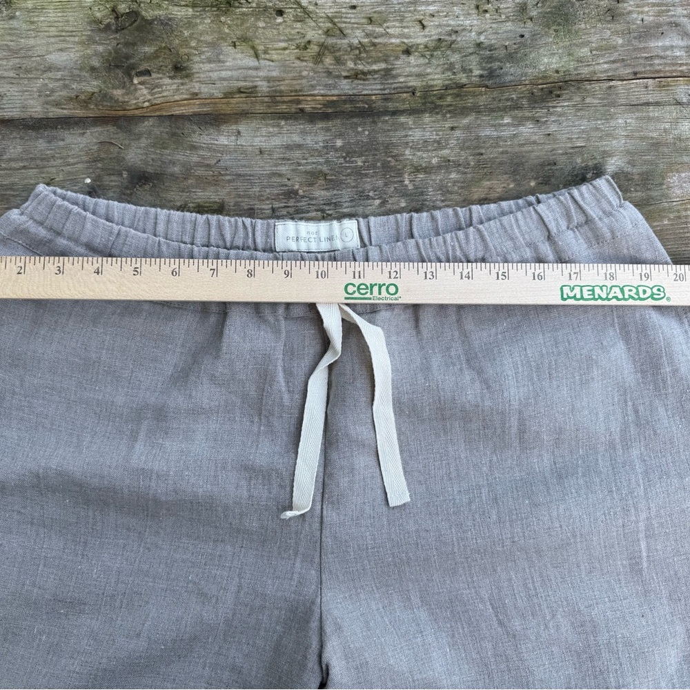 NotPerfectLinen ATHENS Pants - L - Natural